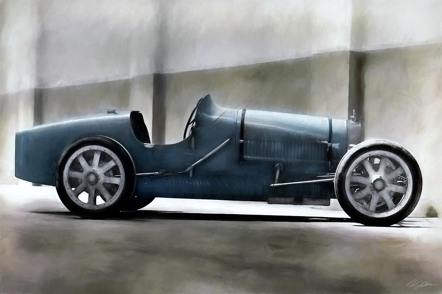 Bugatti Legend Digital Art by Peter Chilelli