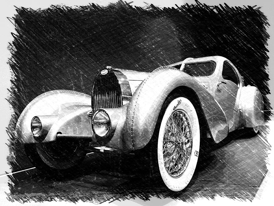 Bugatti Photograph - Bugatti Type 57 Aerolithe by Dick Goodman