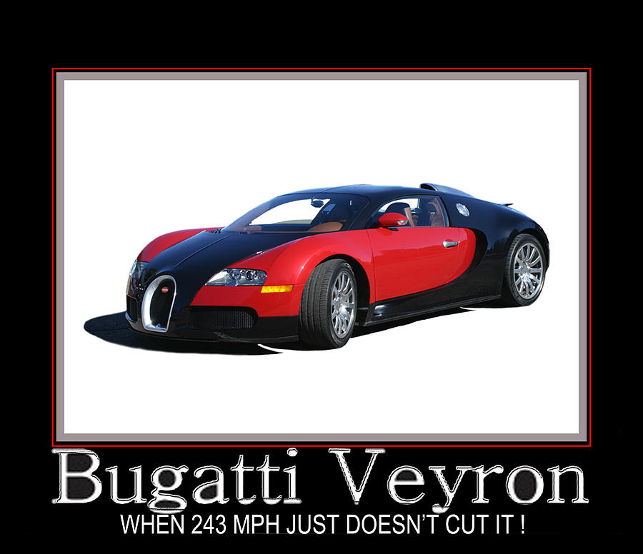 Bugatti Veyron Photograph by Jack Pumphrey