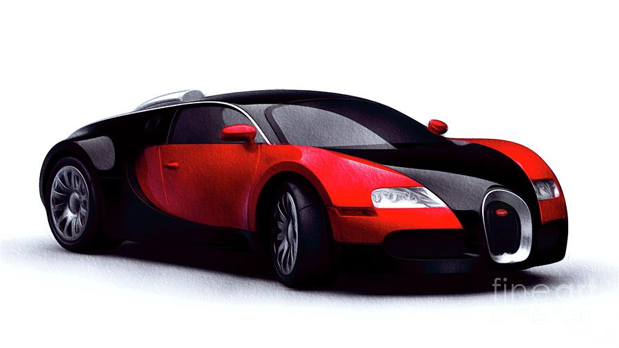 Bugatti Veyron Painting