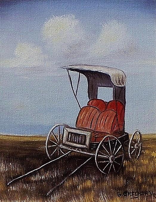Buggy Painting by Gene Gregory