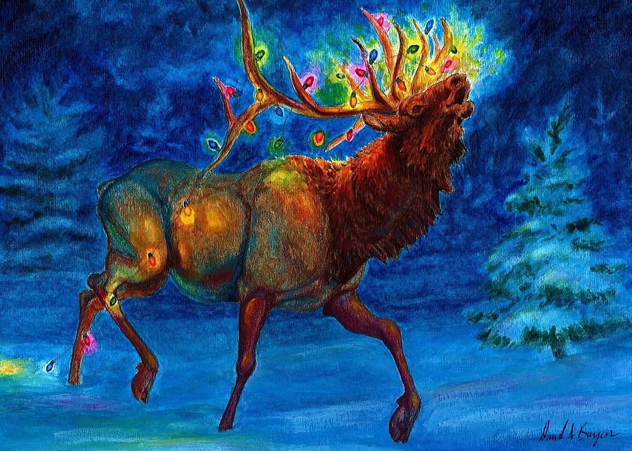 Wildlife Painting - Buglers Holiday by David Burgess
