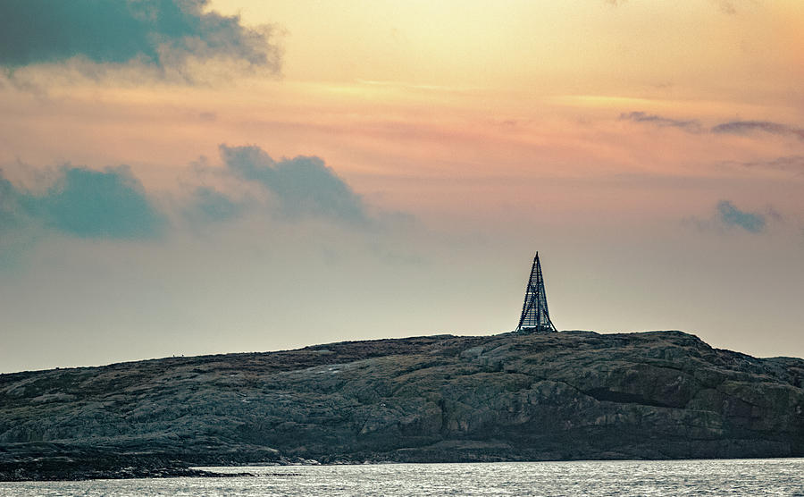 Buholmen Island Navigation Marker Norway Photograph by Adam Rainoff