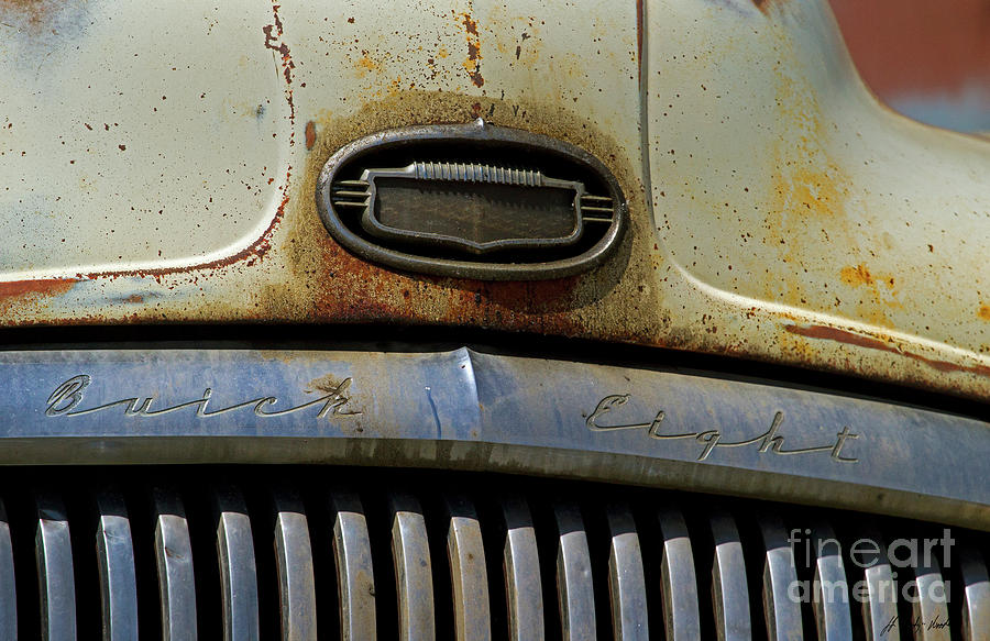 Buick Eight-Signed-#3830 Photograph by J L Woody Wooden