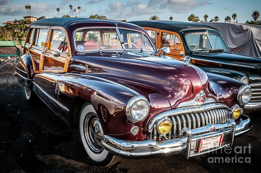 Buick Eight Woodie Photograph by David Levin
