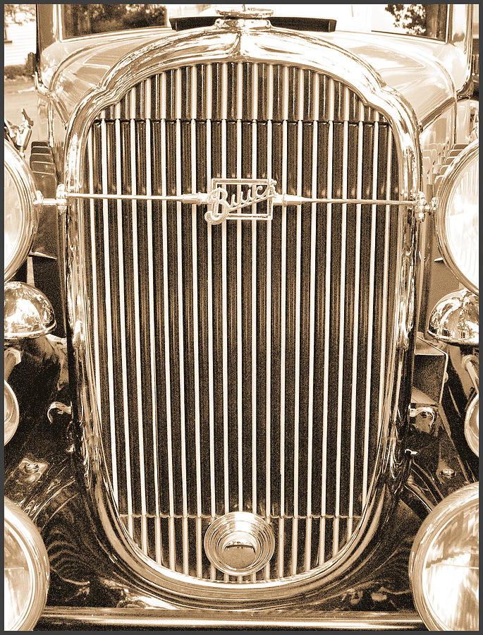 Buick Grille  Photograph by Don Siebel