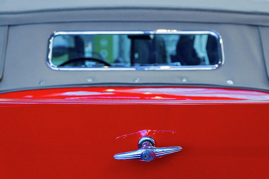 Buick LaSalle Rear Window Photograph by Stuart Litoff