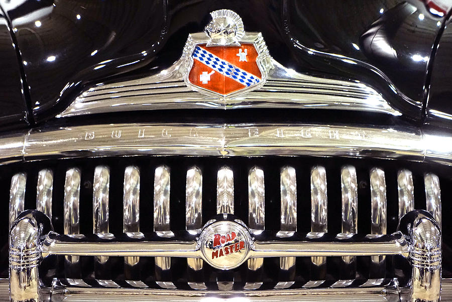 Buick Road Master Grill Photograph by Mike McGlothlen