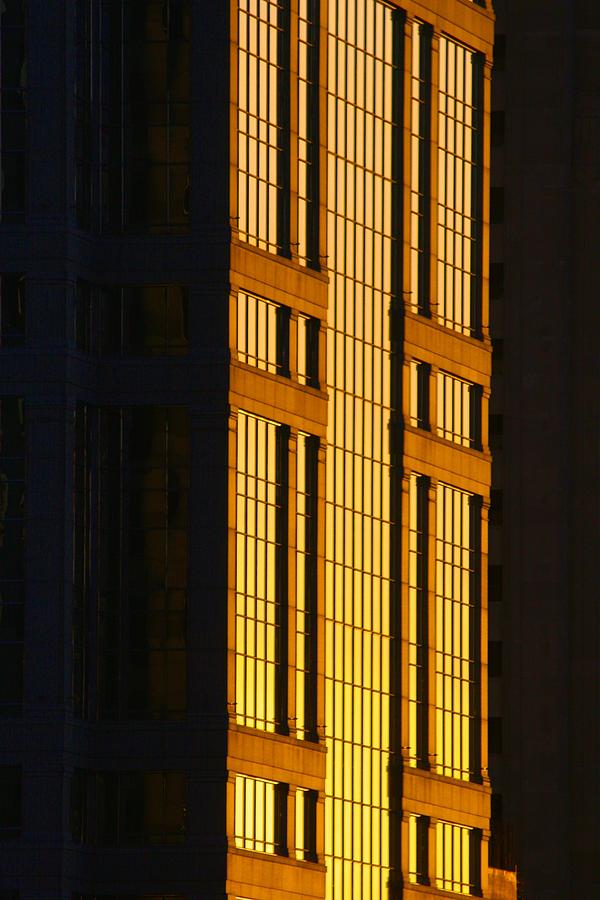 Building at Sunset Photograph by Polly Castor