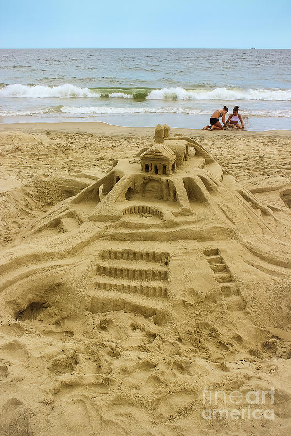 Building Castles in the Sand Photograph by Colleen Kammerer