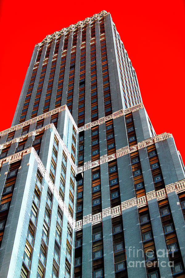 Building Dimensions Pop Art in New York City Photograph by John Rizzuto