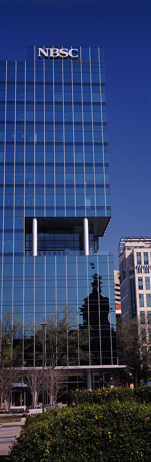 Architecture Photograph - Building In A City, Nbsc Building by Panoramic Images