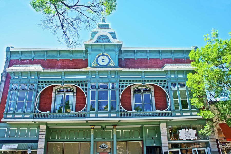 Building on Main Street in St. Helena in Napa Valley, California  Photograph by Ruth Hager