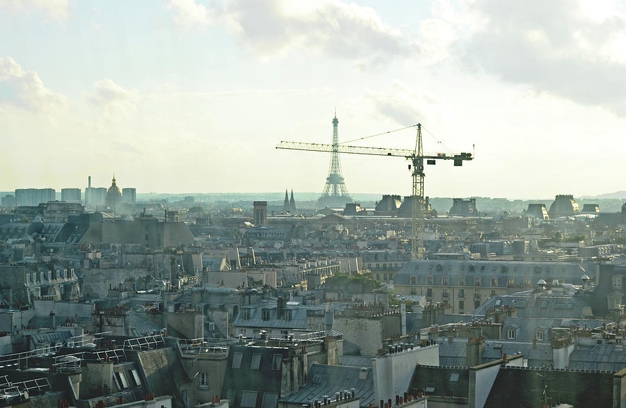 Building Paris Photograph by Tinto Designs