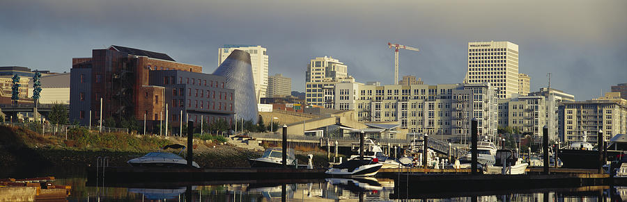 Architecture Photograph - Buildings At The Waterfront, Thea Foss by Panoramic Images