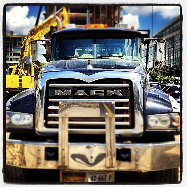 Truck Photograph - Built Like A Mack Truck by Rob Murray
