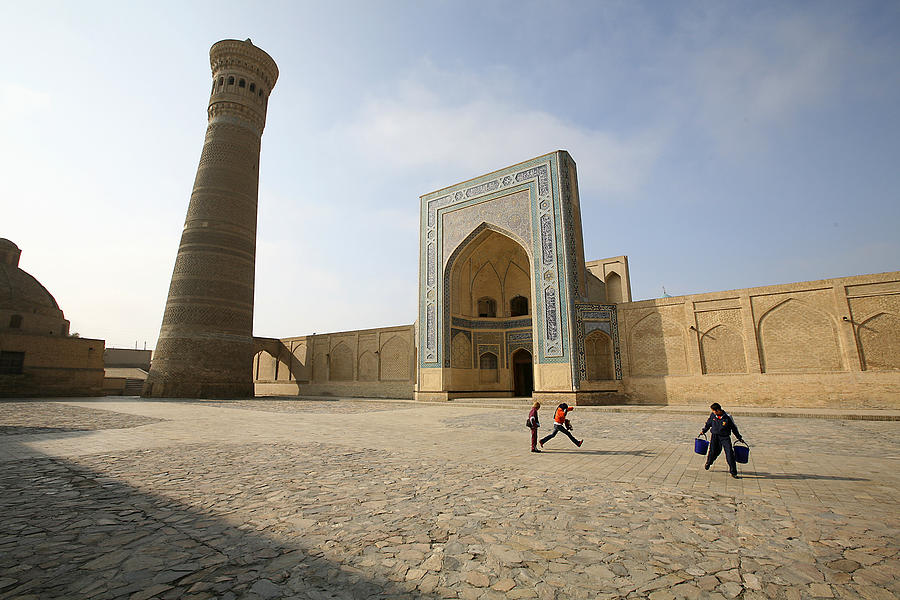 Bukhara tower Photograph by Marcus Best