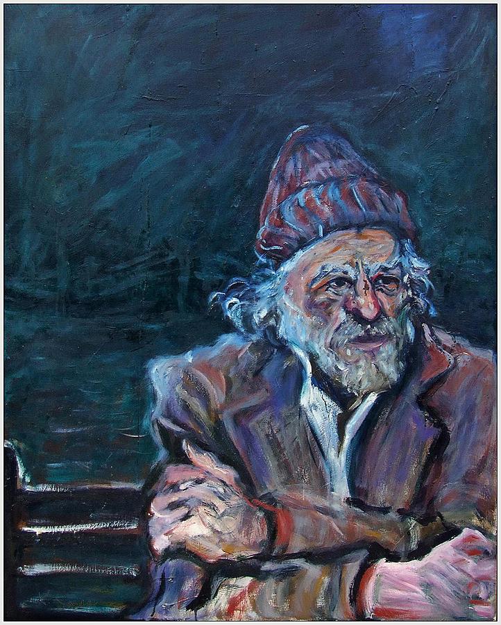 Bukowski Painting by Katt Yanda