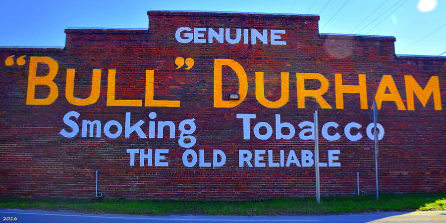 Bull Durham Smoking Tobacco Photograph by Lisa Wooten