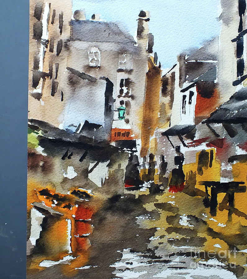 Bullalley, Dublin Painting by Val Byrne