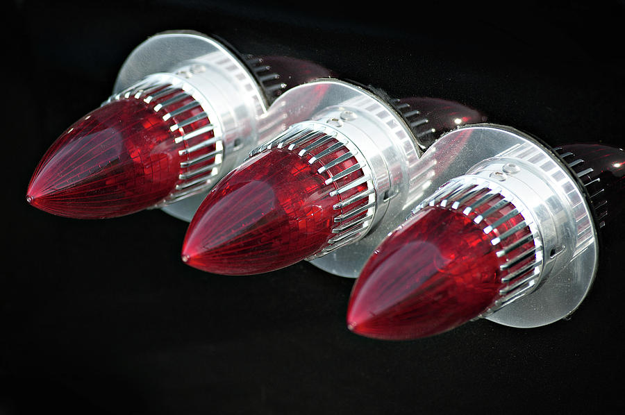 Bullet Taillights Photograph by Bud Simpson