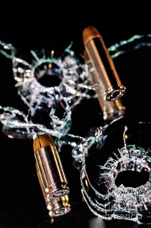 Bullets And Bullet Holes Photograph by Gerald Kloss
