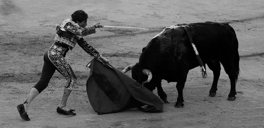 Bullfighting 16b Photograph by Andrew Fare