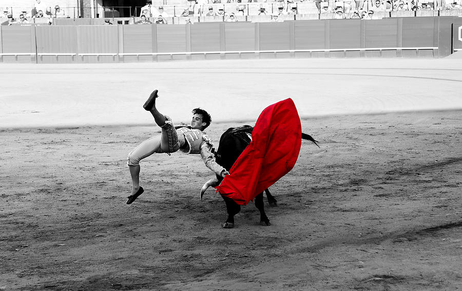 Bullfighting 25c Photograph by Andrew Fare