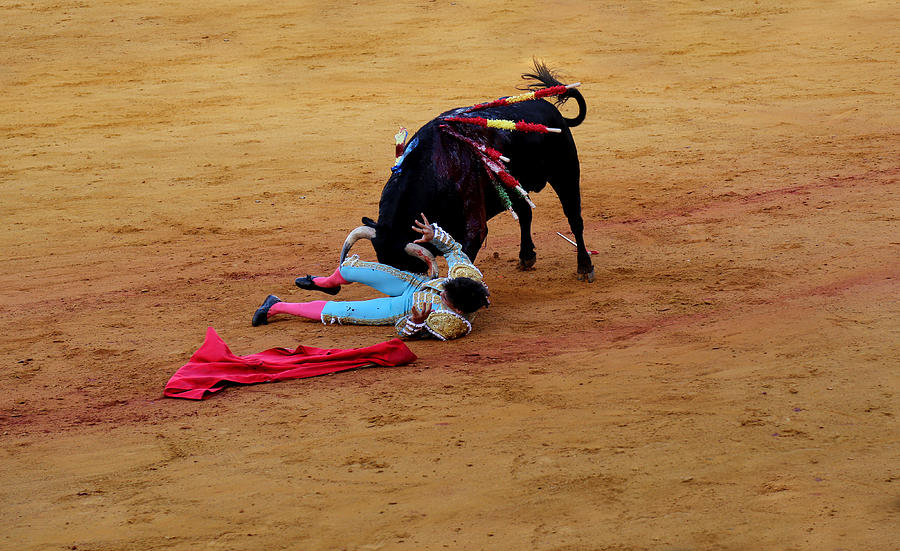 Bullfighting 34 Photograph by Andrew Fare