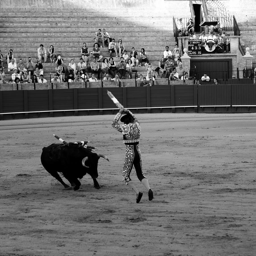 Bullfighting 36b Photograph by Andrew Fare