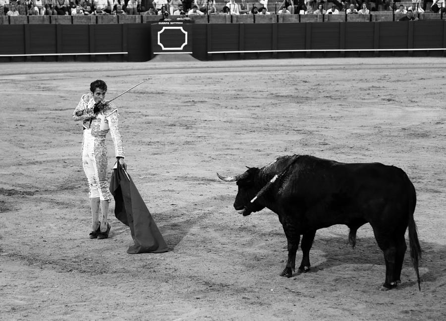Bullfighting 39b Photograph by Andrew Fare