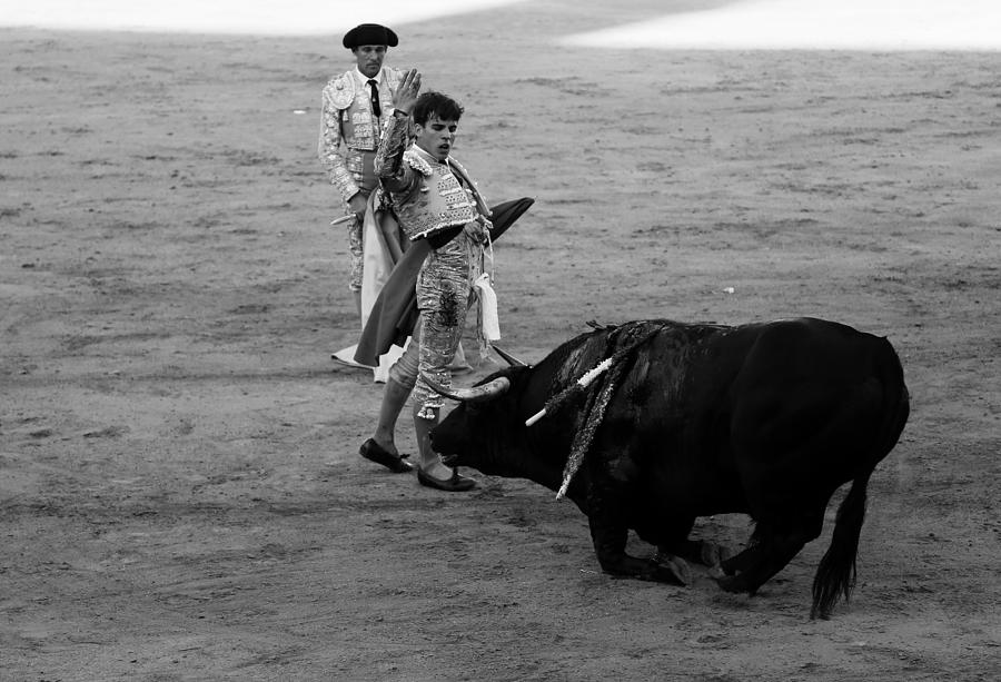 Bullfighting 9b Photograph by Andrew Fare