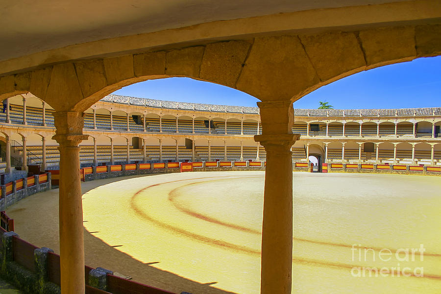 Bullfighting Arena In Spain Photograph