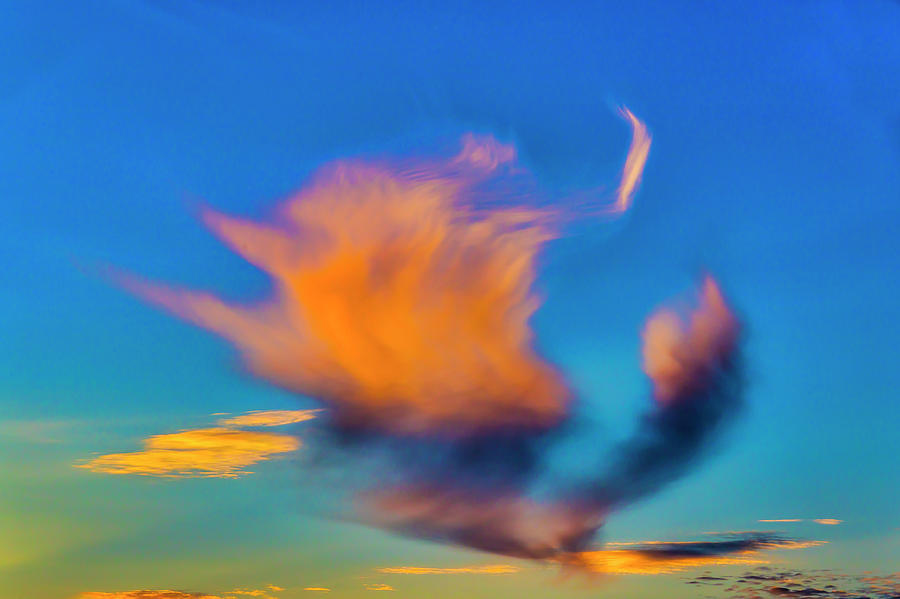 Bullhorn Clouds Photograph by Garry Gay