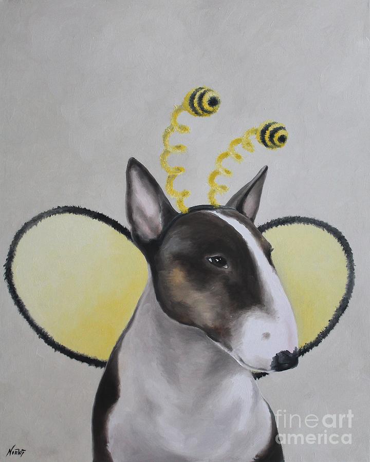 Bully Bee Painting by Jindra Noewi
