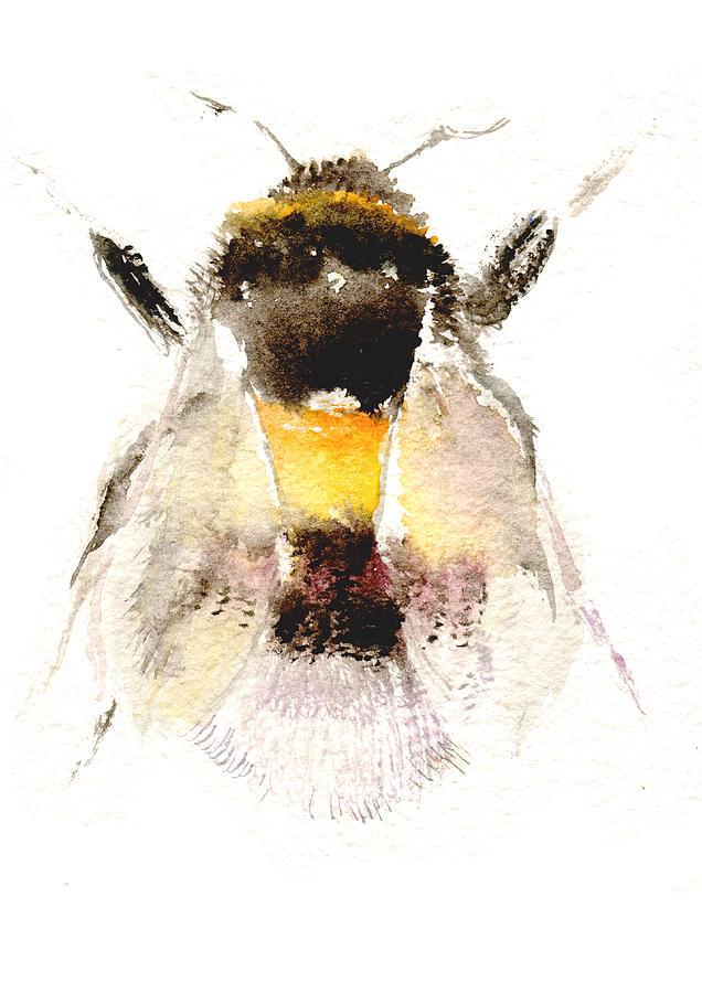 Bumblebee Painting by Suren Nersisyan