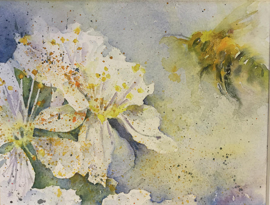 Bumbling Bucaneer of Buzz Painting by Maureen Moore