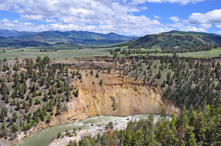 Bumpus Butte Yellowstone Photograph by Bruce Gourley