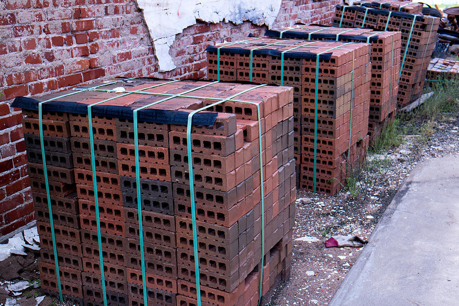 Bundle Of Bricks Photograph by Wattie Wildcat - Fine Art America