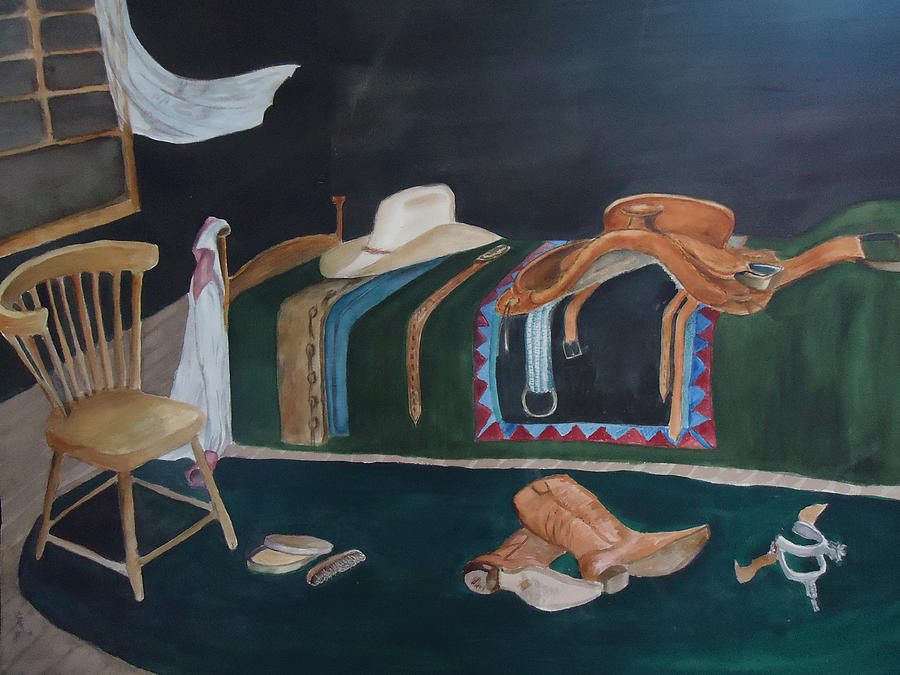 Bunk House Room Painting by Charme Curtin