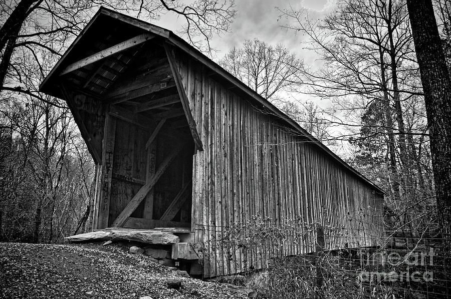 Bunker Hill Covered Bridge Photograph by Randy Rogers