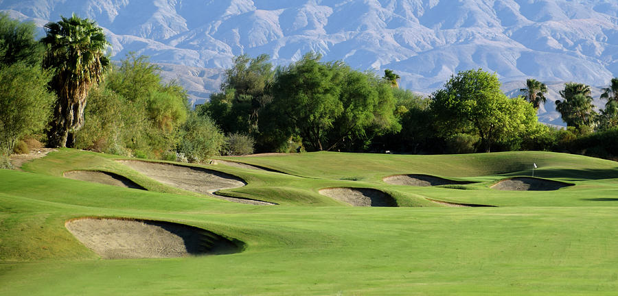 Golf Photograph - Bunkers At Shadow Ridge 2 by Barbara Snyder