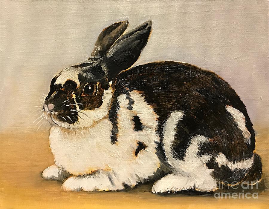 Rabbit Painting - Bunny Rabbit by Boni Arendt
