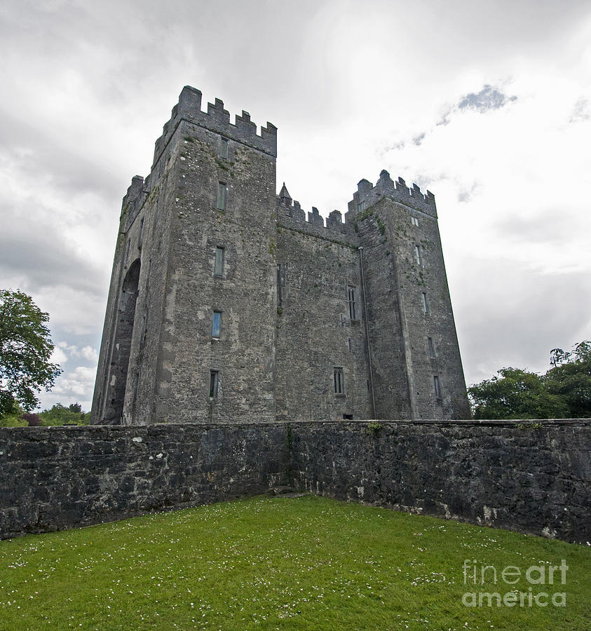 Bunratty Castle Ireland Photograph by Cindy Murphy - NightVisions