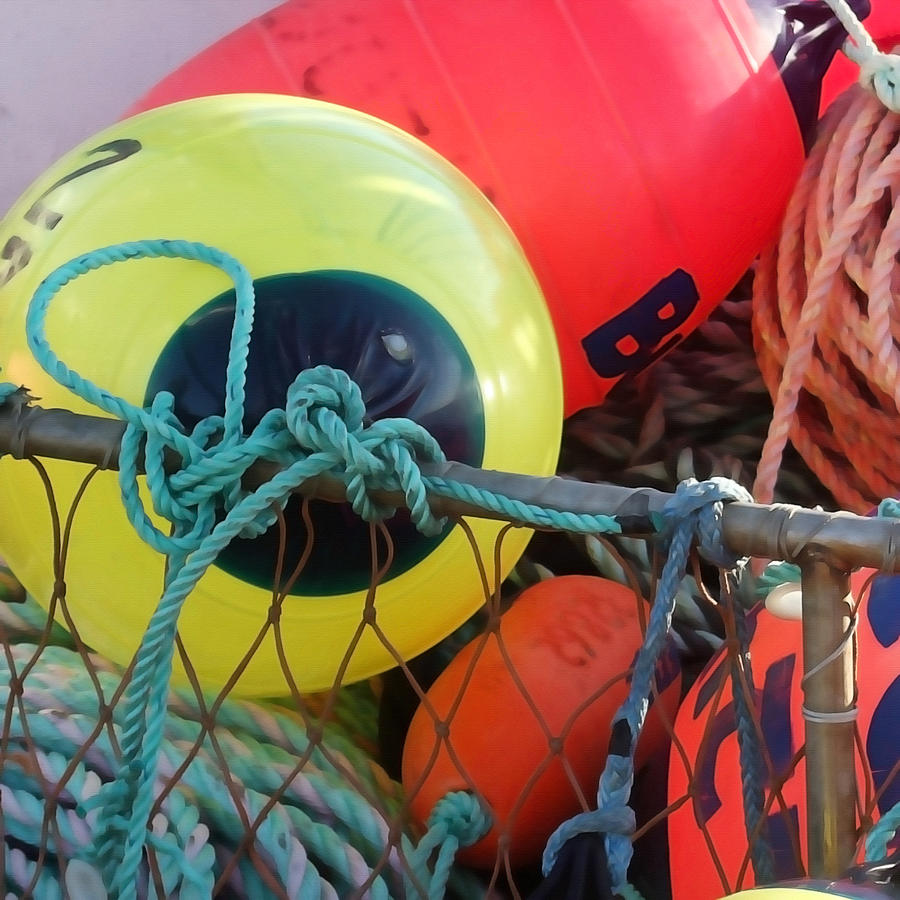 Buoy Collection Photograph by Art Block Collections