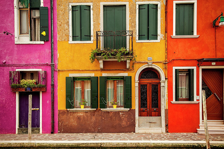 Burano Colors Photograph by Andrew Soundarajan