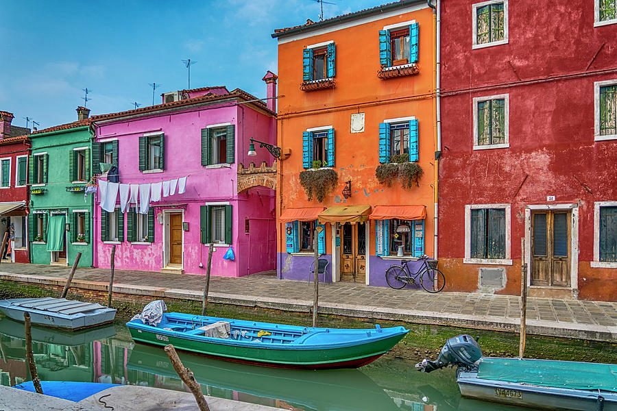 Burano Colors Venice_DSC5085_03032017 Photograph by Greg Kluempers