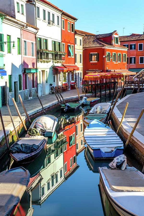 Burano Colors  Photograph by Harriet Feagin