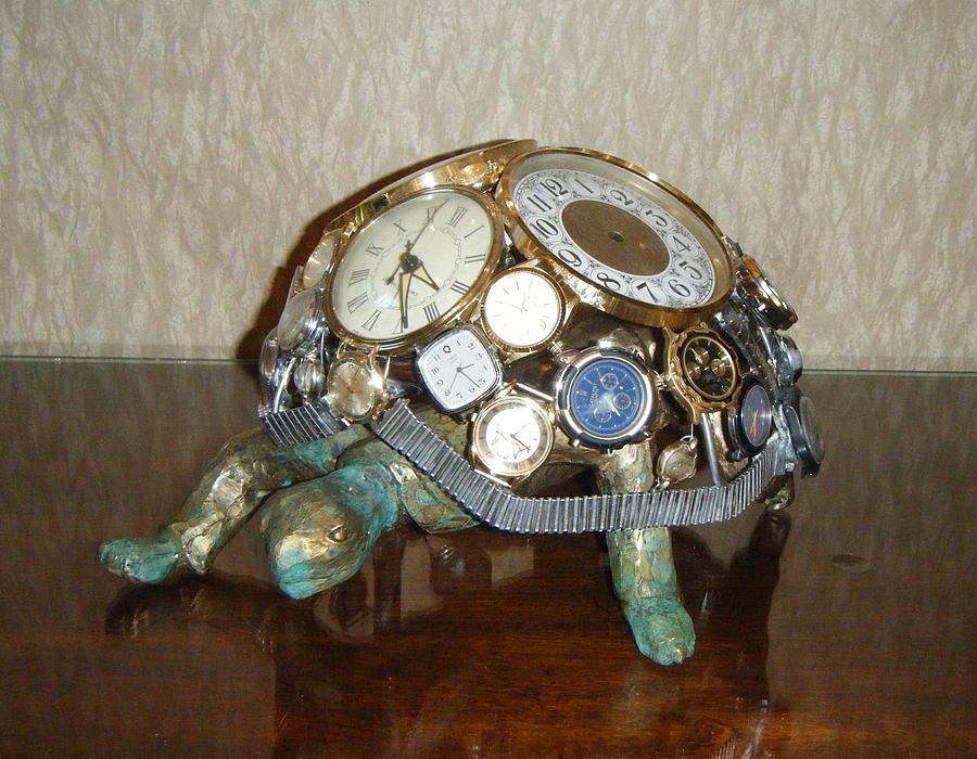 Burden of Time Sculpture by Katherine Huck Fernie Howard