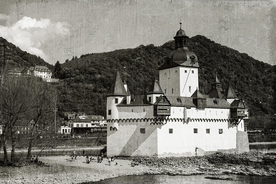Burg Pfalzgrafenstein Aged Photograph by Teresa Mucha